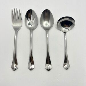 The Cellar Serving Hostess Set 4pc CLF31 Stainless Steel Flatware Japan Retro